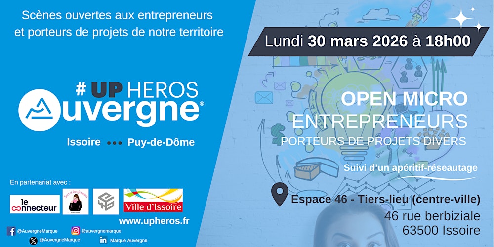 Upheros Issoire du lundi 30 mars 2026