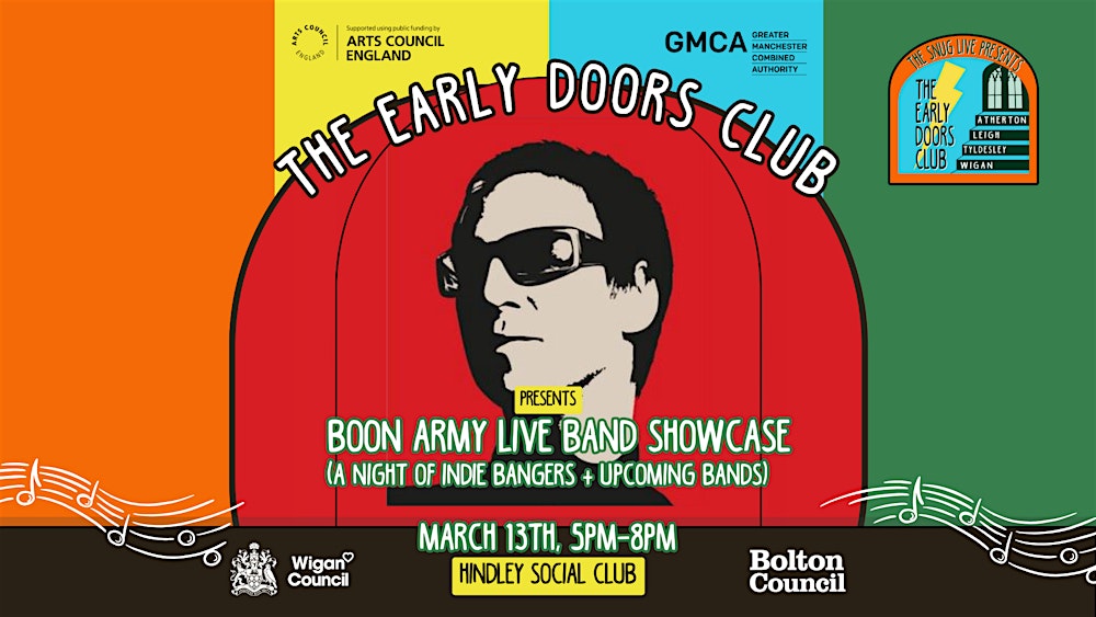 The Early Doors Club at Hindley Social Club - Boon Army Live Band Showcase