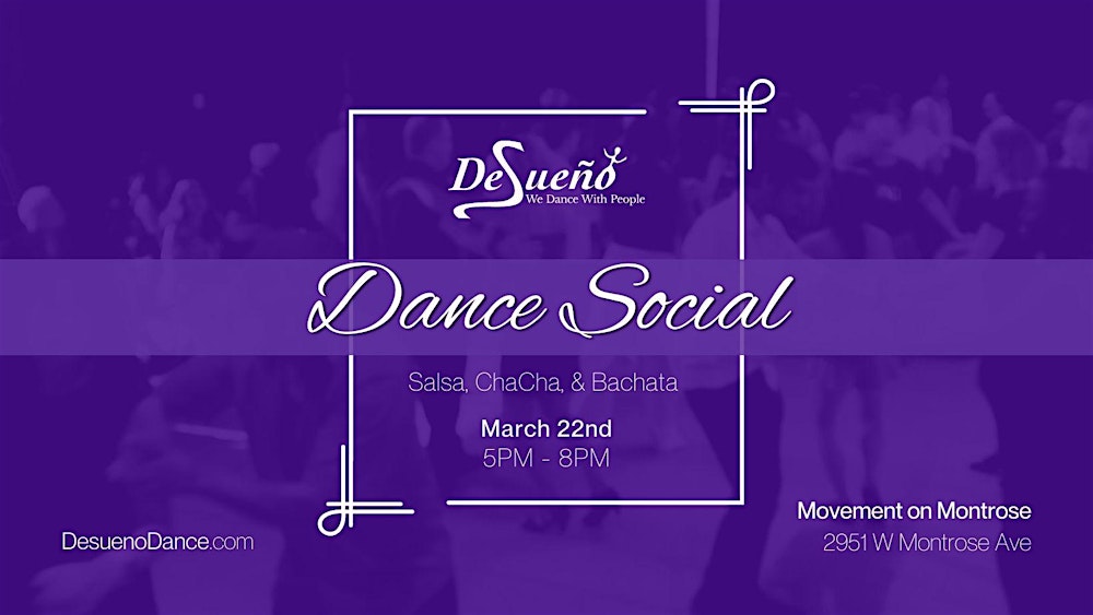 Salsa, Bachata, and ChaChaCha Dance Social