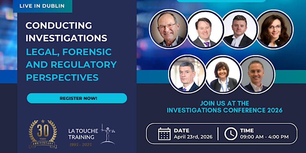 Conducting Investigations in 2026 Conference