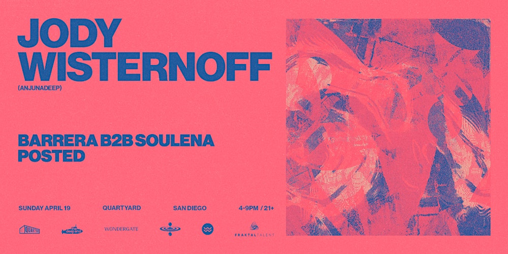Jody Wisternoff, Barrera B2B Soulena, & Posted at Quartyard