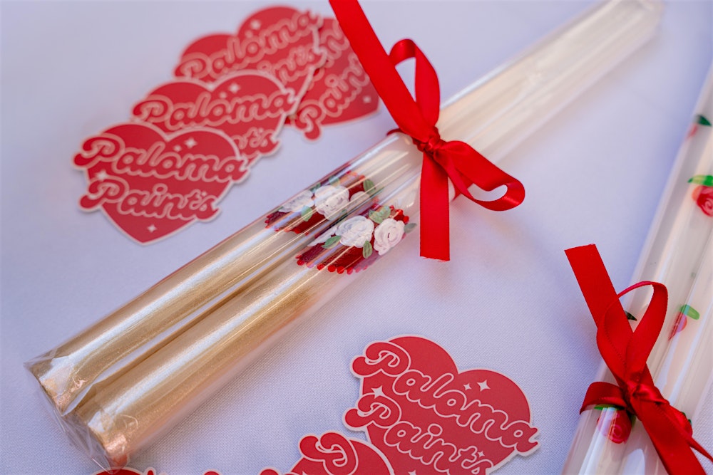 Paloma Paints Candle Painting Workshop - HTX Edition ❤️