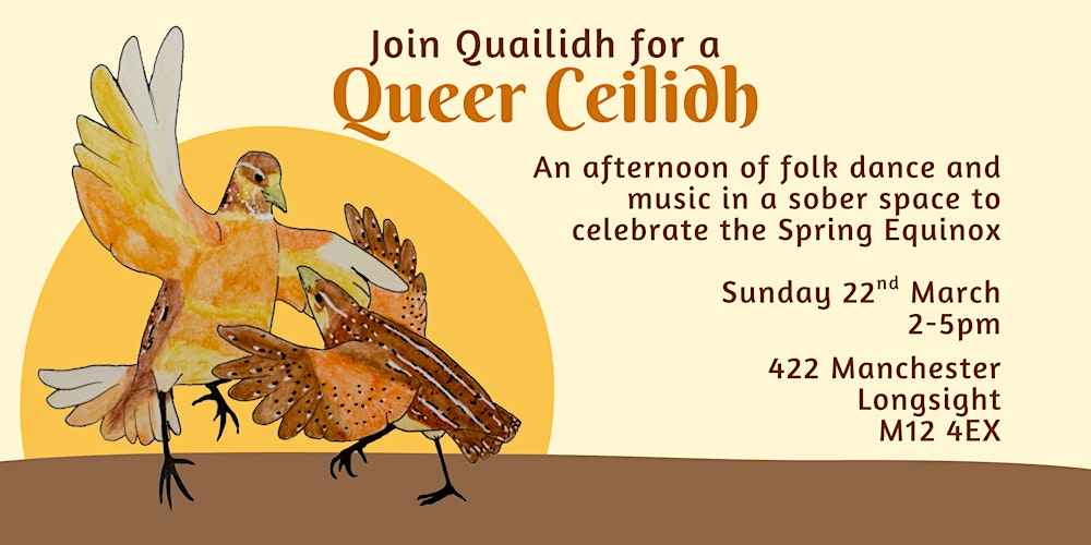 Quailidh 2: Spring Equinox Sober Queer Ceilidh