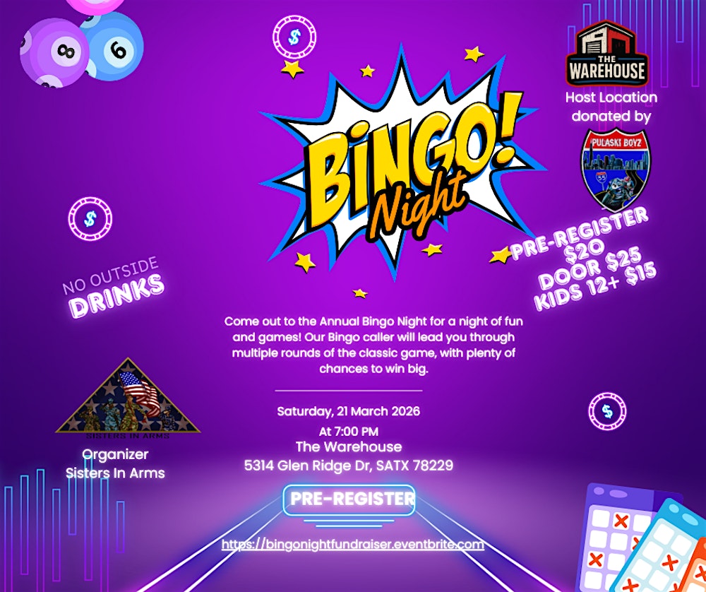 Bingo Night Fundraiser