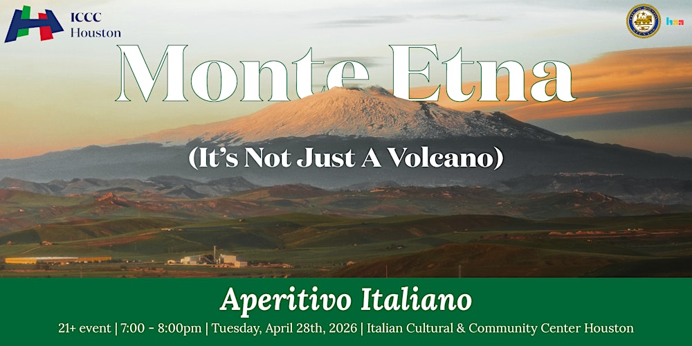 Aperitivo Italiano: Monte Etna (It's Not Just A Volcano)