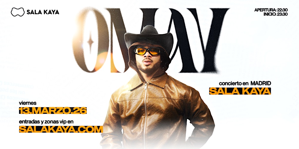 Omay en Sala Kaya Guadarrama (Madrid).