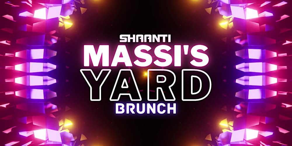 MASSI'S YARD BRUNCH SAT  18 APRIL GLASGOW