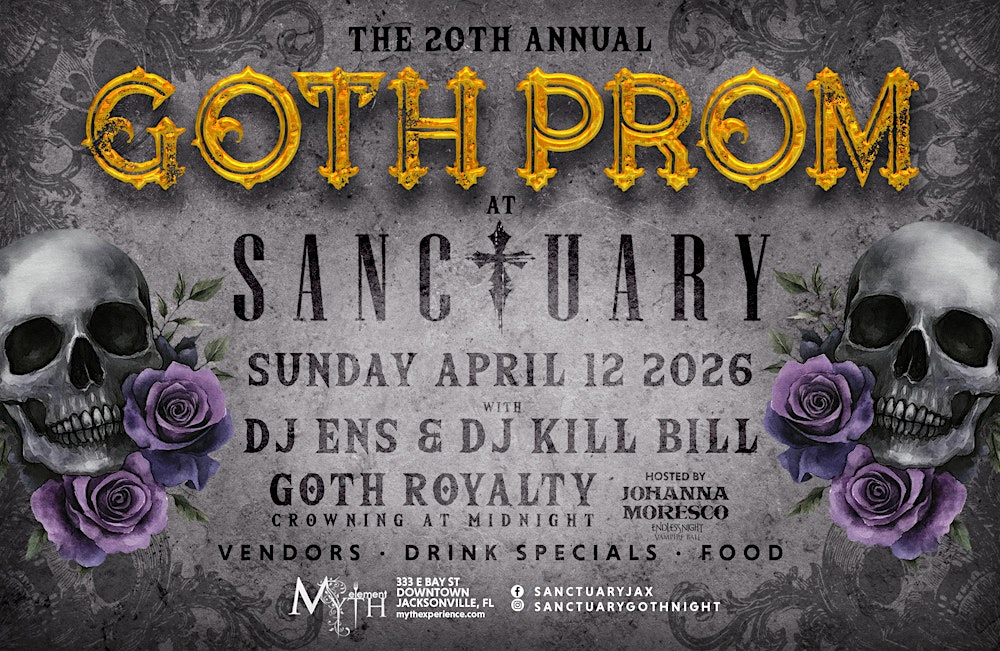 GOTH PROM at SANCTUARY at MYTH Nightclub | 04.12.26