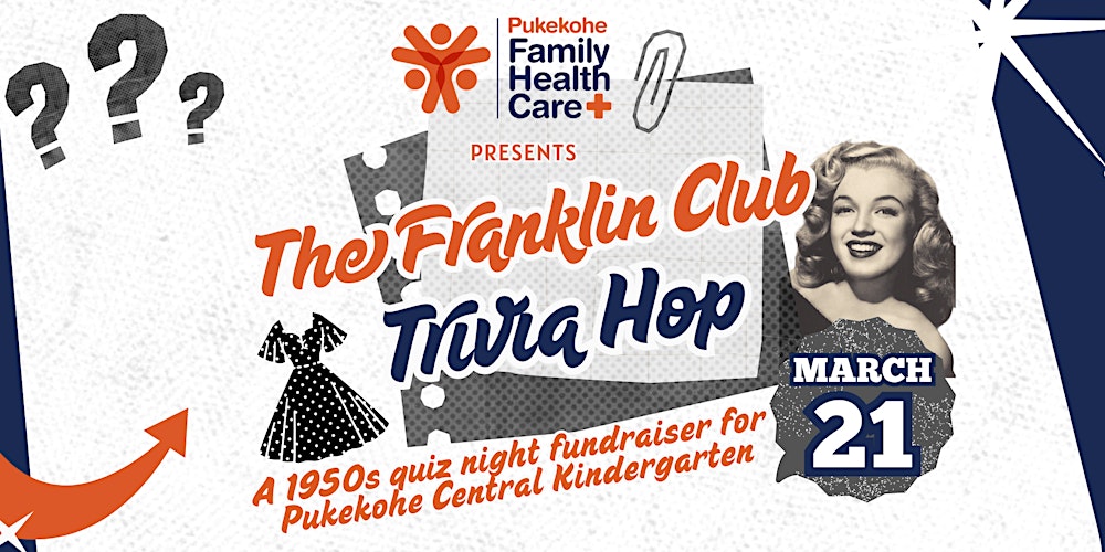 The 1950s Trivia Hop – Quiz Night Fundraiser