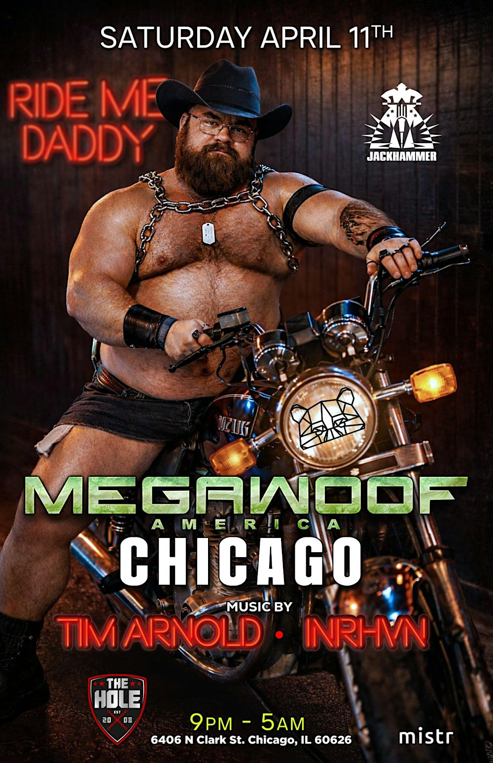 MEGAWOOF AMERICA - CHICAGO - RIDE ME !