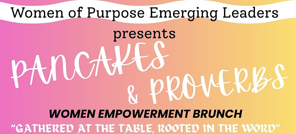 Pancakes and Proverbs Brunch