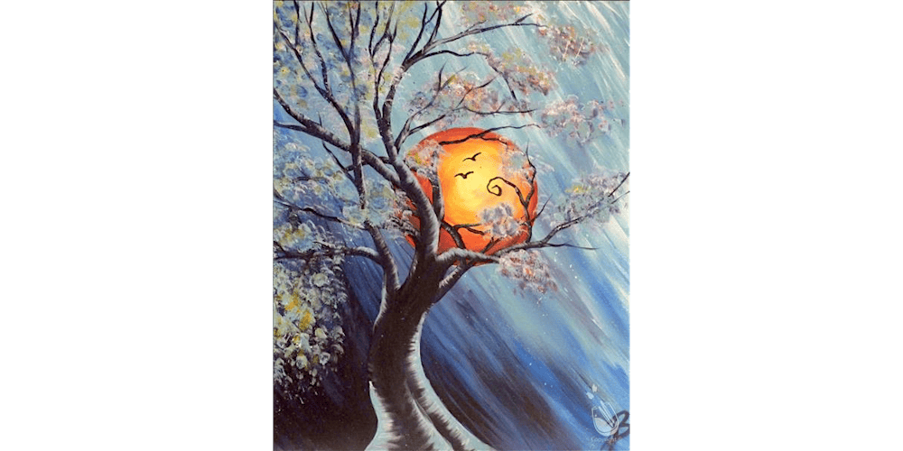 Blood Moon - Paint and Sip in Denver | Classpop!™