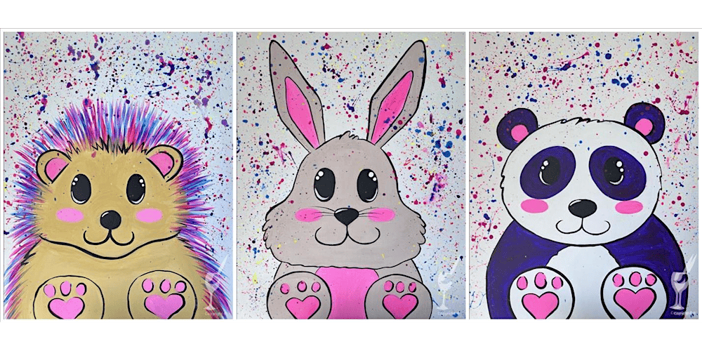 Adorable Buddies - Paint and Sip in San Antonio | Classpop!™