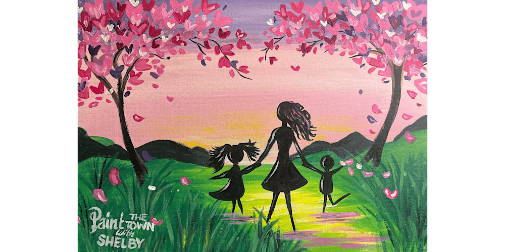Spring Stroll with Mom - Paint and Sip in Las Vegas | Classpop!™