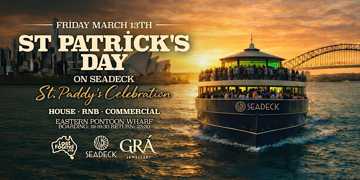 ST PATRICK’S ON SEADECK | SUNSET CRUISE