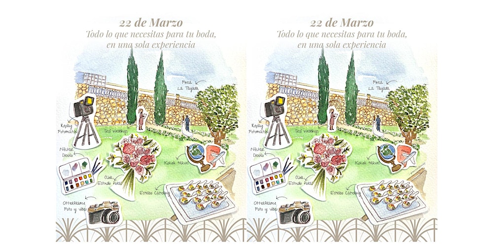 EXPERIENCIA NUPCIAL - Inspiración de proveedores para tu boda