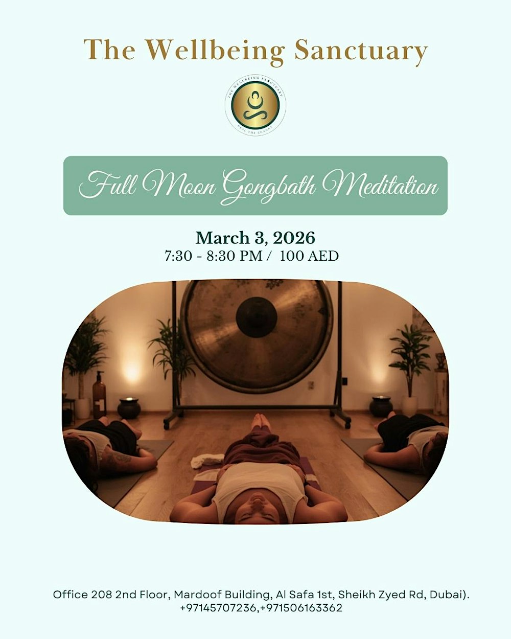 Fullmoon Gongbath Meditation