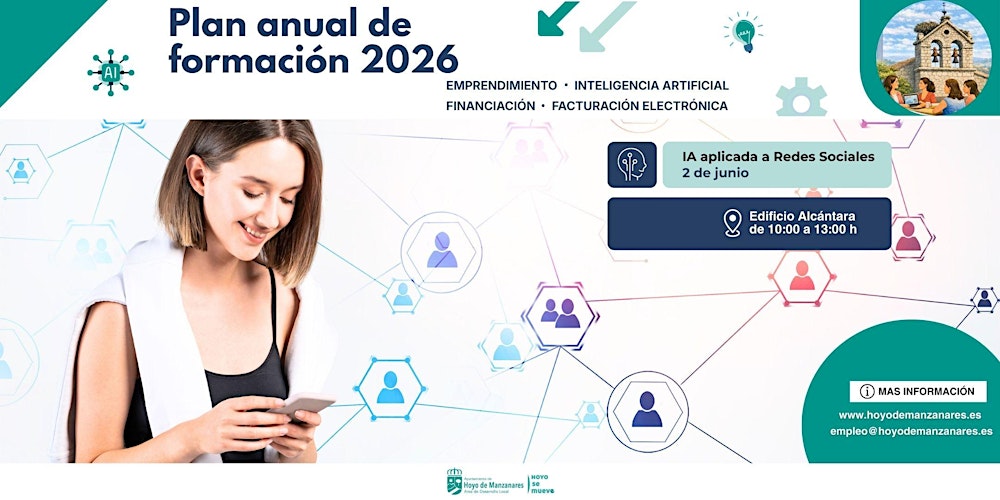 Plan de formación 2026 – Redes Sociales + IA