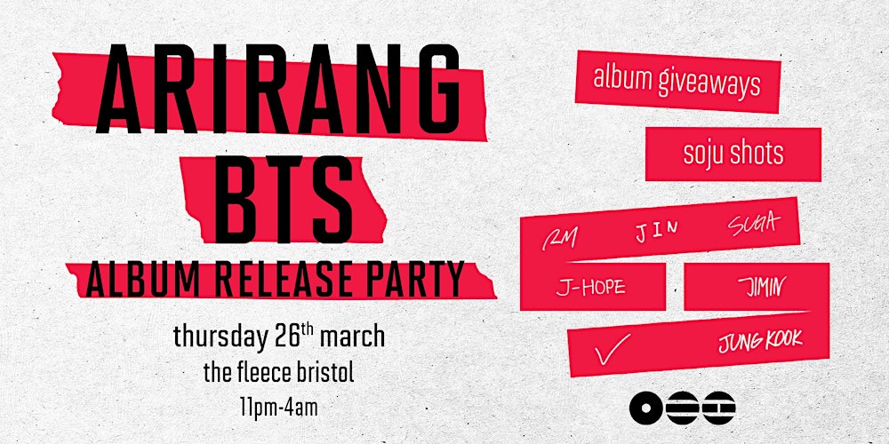BTS ARIRANG Album Release Party