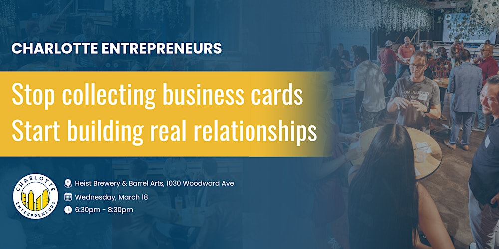 March Networking with Charlotte Entrepreneurs (3/18/26)