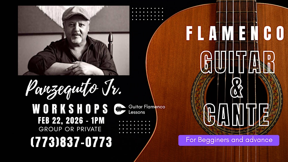 Flamenco Guitar Workshop with José Cortés “Panzekito Jr"