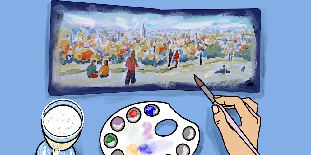 Sip, Paint & Unwind Watercolour Workshop (Bath)