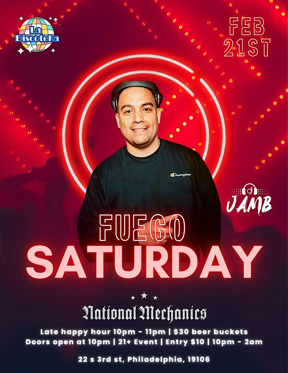 Fuego Saturday with DJ JAMB