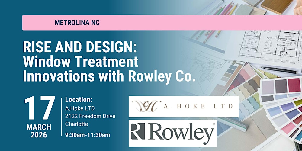 ASID Carolinas: Rise and Design: A dive into drapery hardware and shades