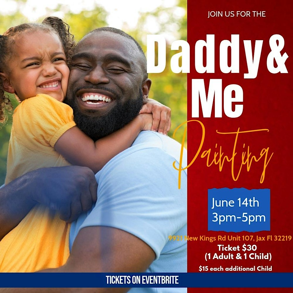 Daddy and Me Painting Class (Father's Day)