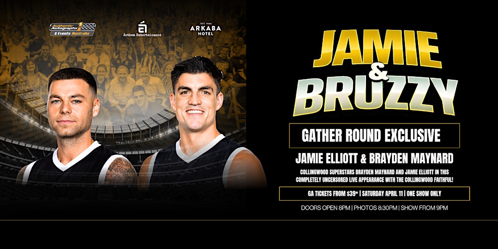 Jamie & Bruzzy LIVE GATHER ROUND at Arkaba Hotel, Fullarton!