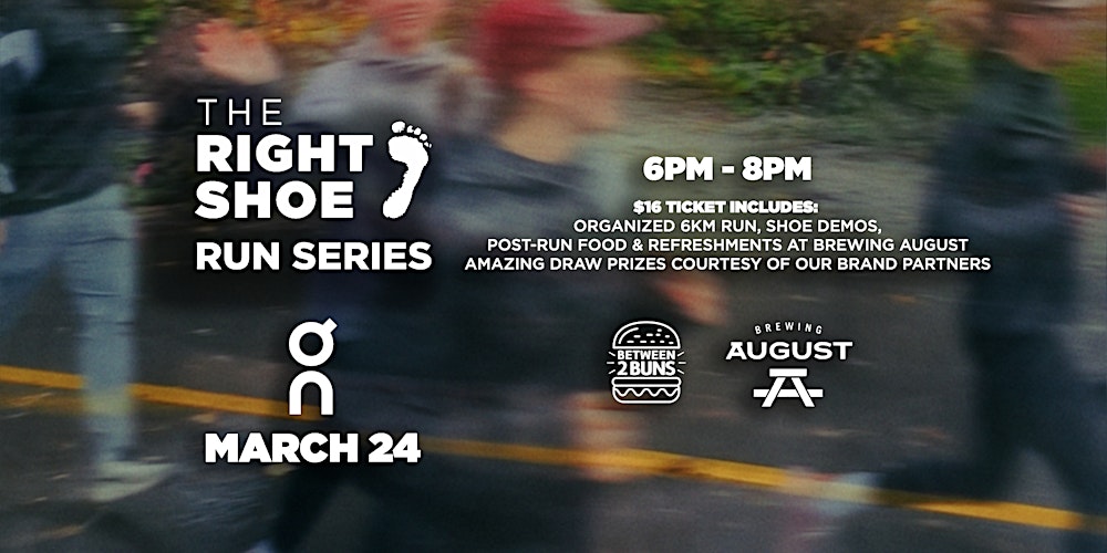 The Right Shoe Tuesday Night Run Series | presented by ON