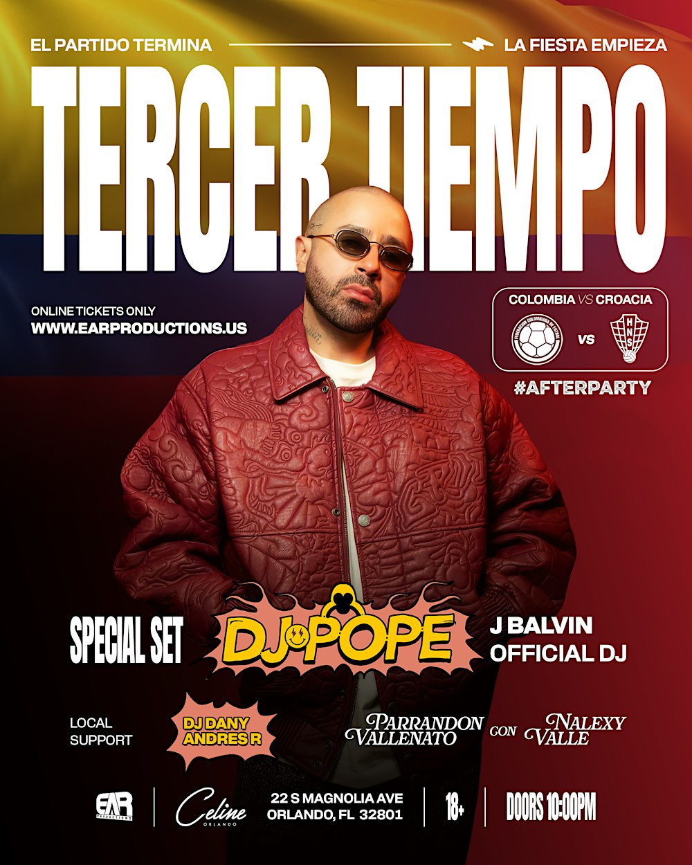 ''El Tercer Tiempo'' Colombia Game After Party
