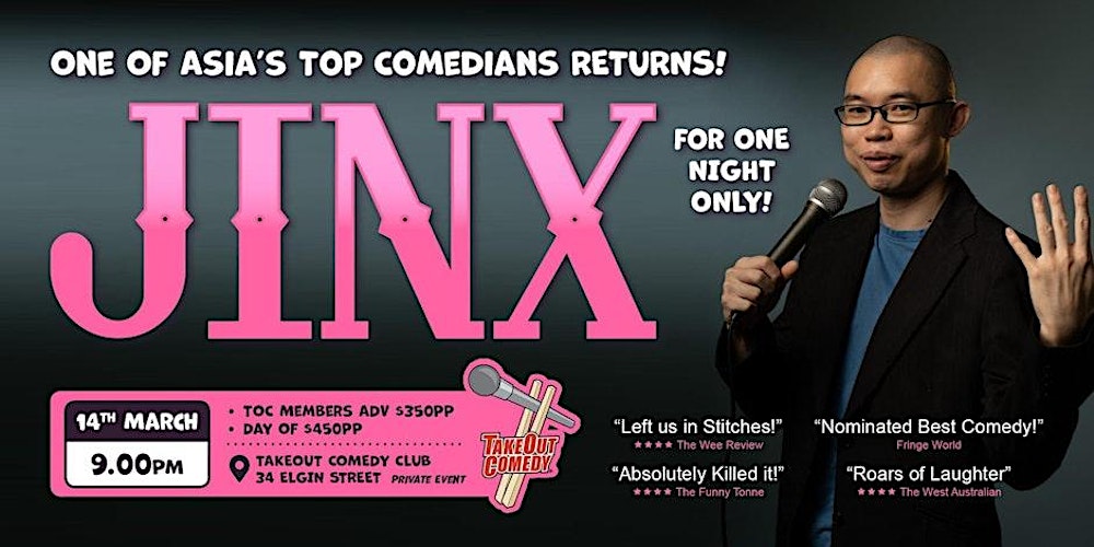 JINX YEO at TakeOut Comedy