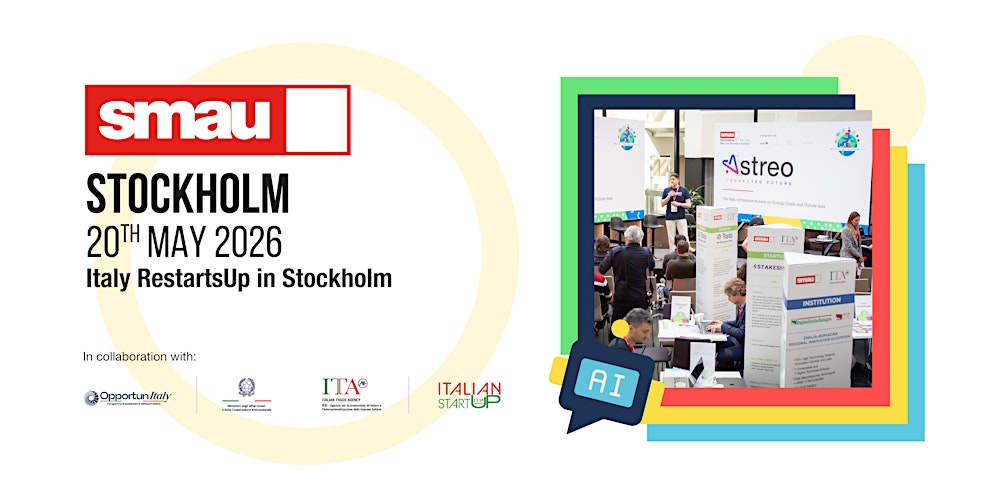 SMAU | Italy RestartsUP in Stockholm 2026
