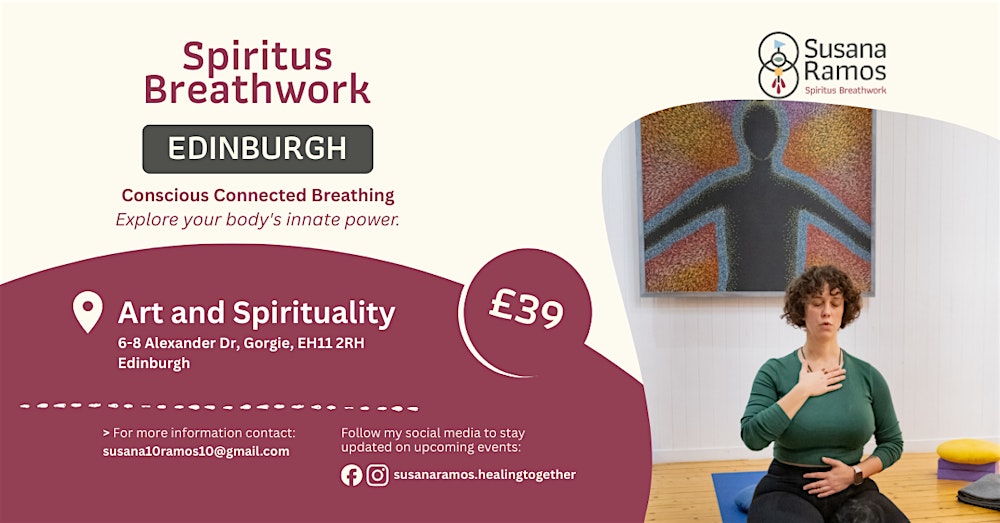 Spiritus Breathwork Workshop. Art and Spirituality. EDINBURGH
