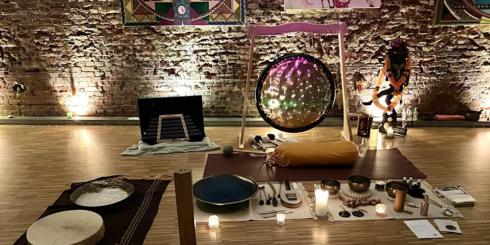Gong & Sound Bath Hamburg & Kristallklang Sound Healing - Spring Reset