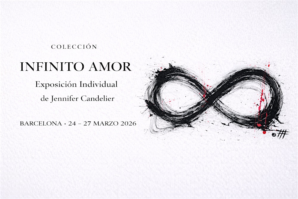 “Infinito Amor” – Exposición Individual de Jennifer Candelier | Barcelona