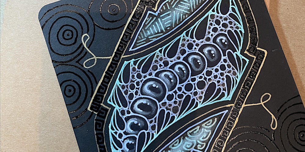 Zentangle Black Magic