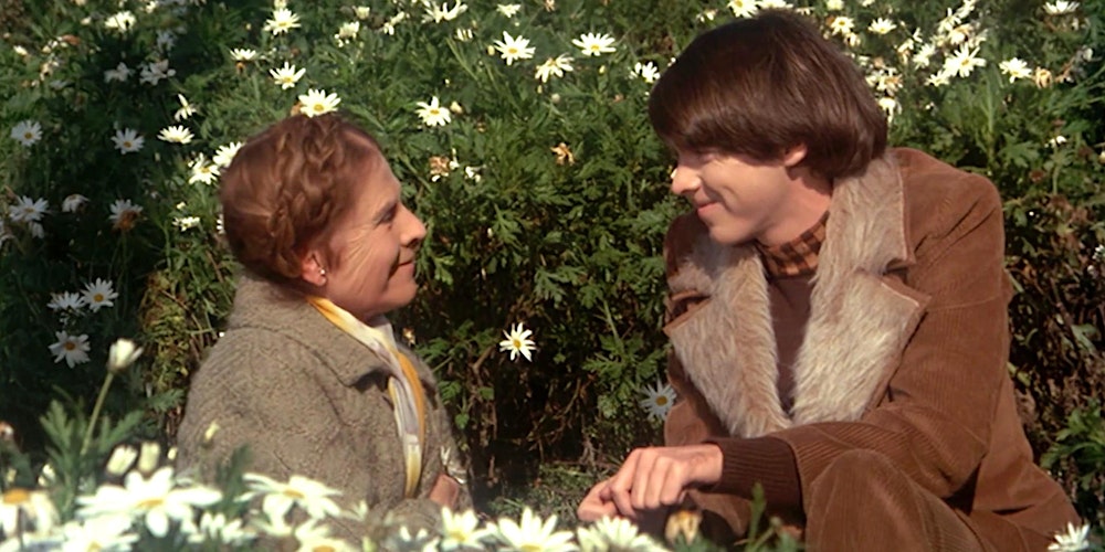 Hal Ashby's HAROLD AND MAUDE (1971) on Beautiful 16mm!