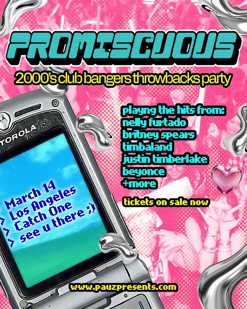 PROMISCUOUS - A 2000's CLUB BANGERS THROWBACKS PARTY