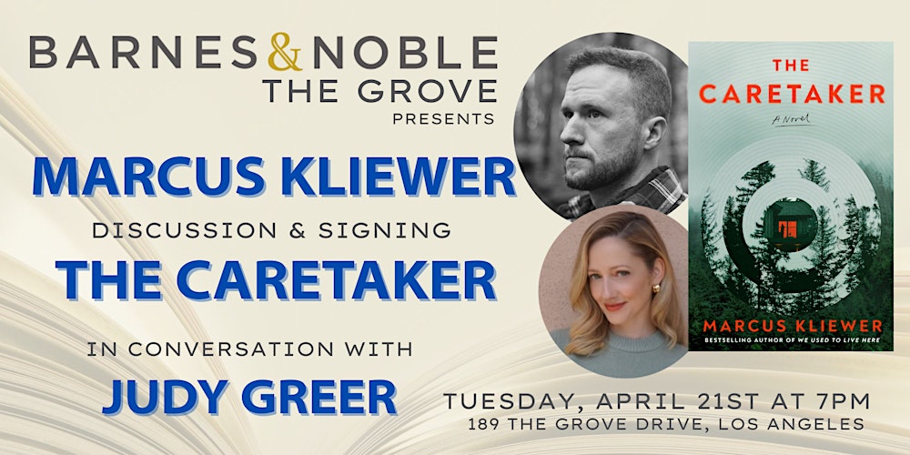 Marcus Kliewer and Judy Greer discuss THE CARETAKER at B&N The Grove
