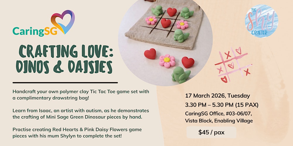 Crafting Love: Dinos  & Daisies