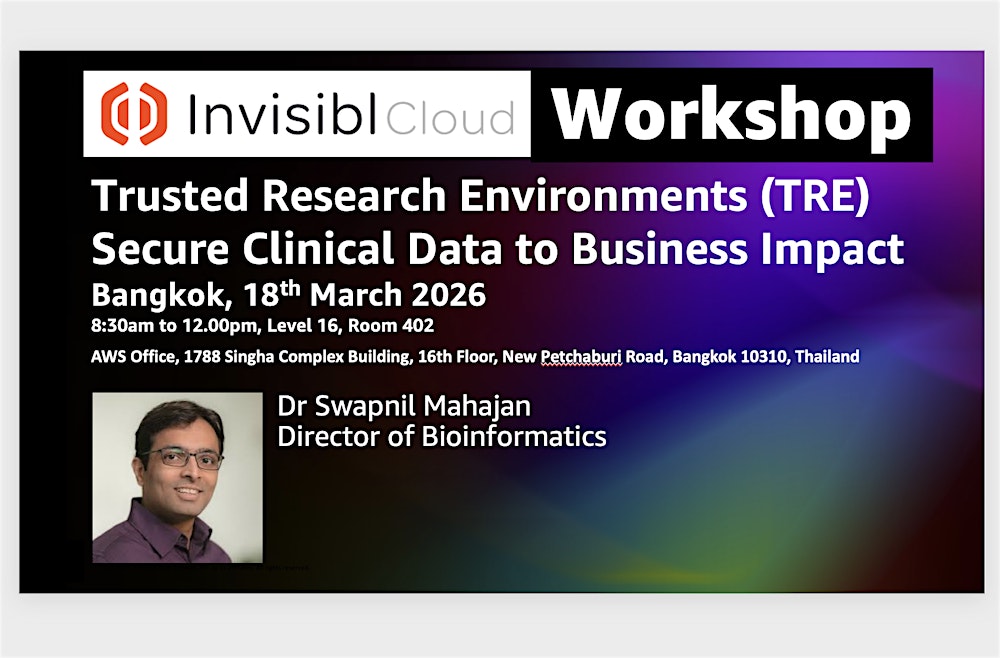 Invisibl Cloud Workshop - Trusted Research Environments (TRE)