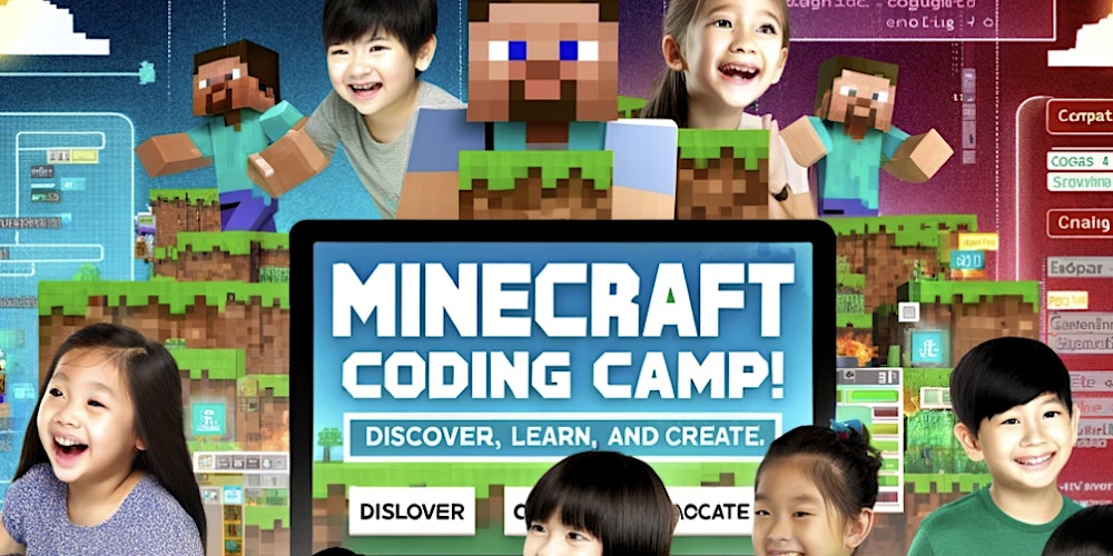 Minecraft Magic: March Holidays Coding Workshop for Kids Aged 7-10