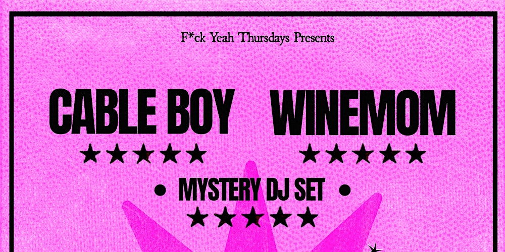 REVOLVE ft. Cable Boy, Winemom & Mystery DJ Set