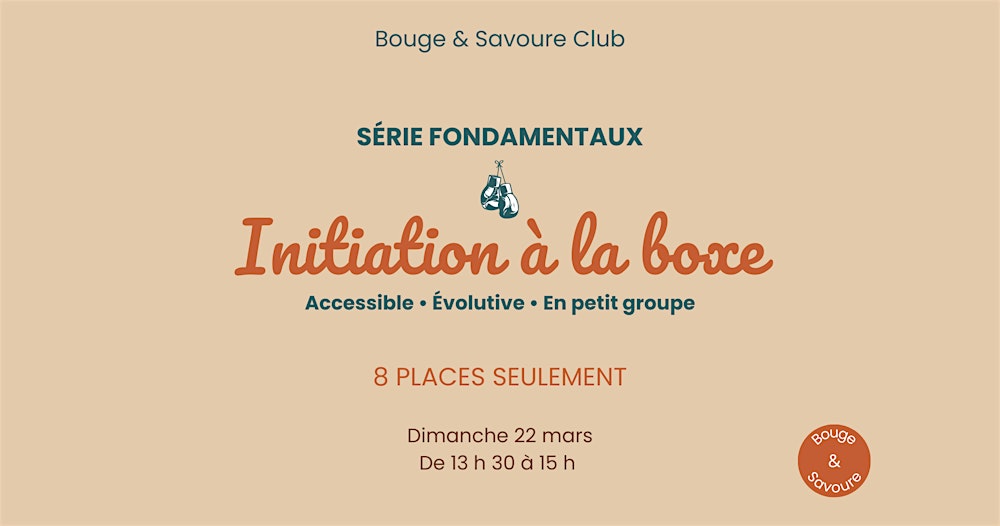 Initiation à la boxe – Série Fondamentaux | Bouge & Savoure Club