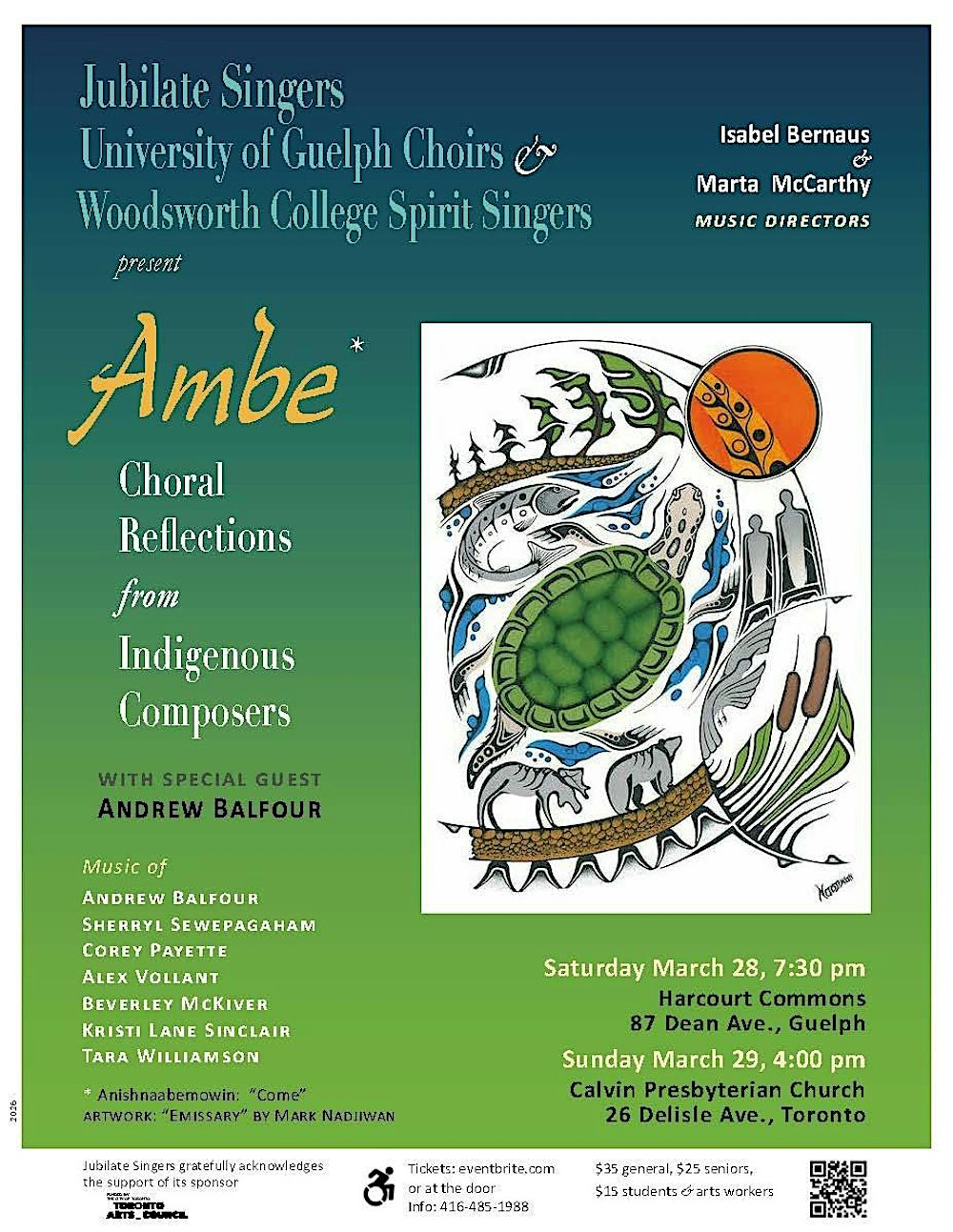 Ambe: Choral Reflections from Indigenous Composers