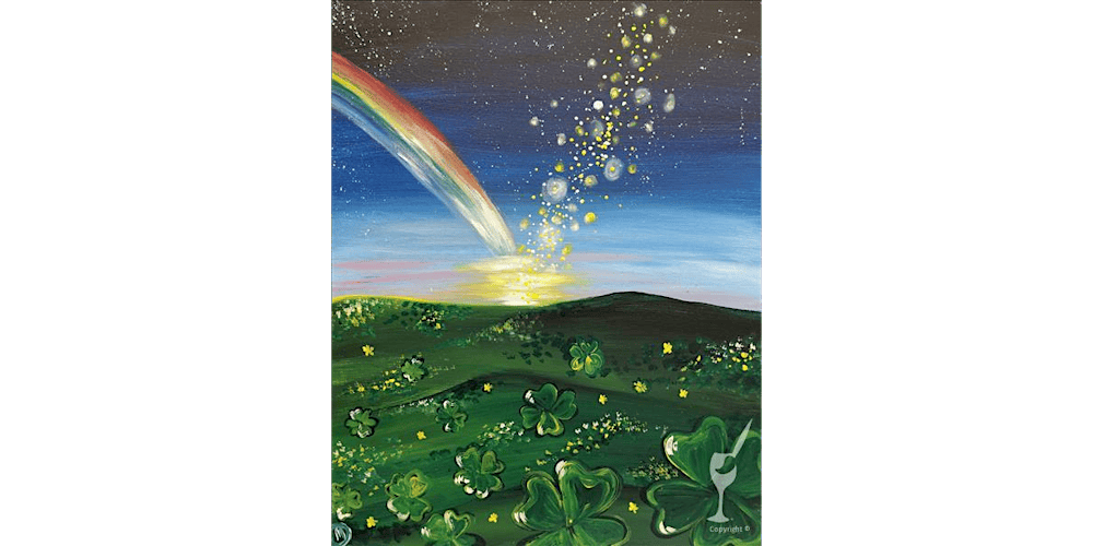At the End of the Rainbow - Paint and Sip in San Antonio | Classpop!™