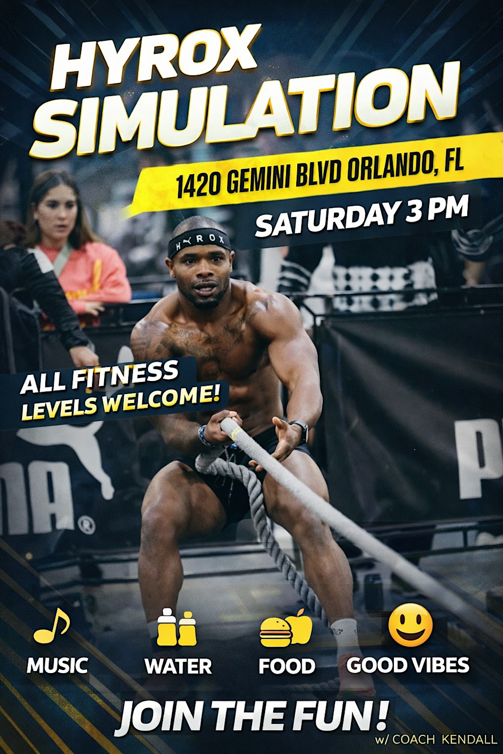 Ken’s Hyrox Half Simulation Camp