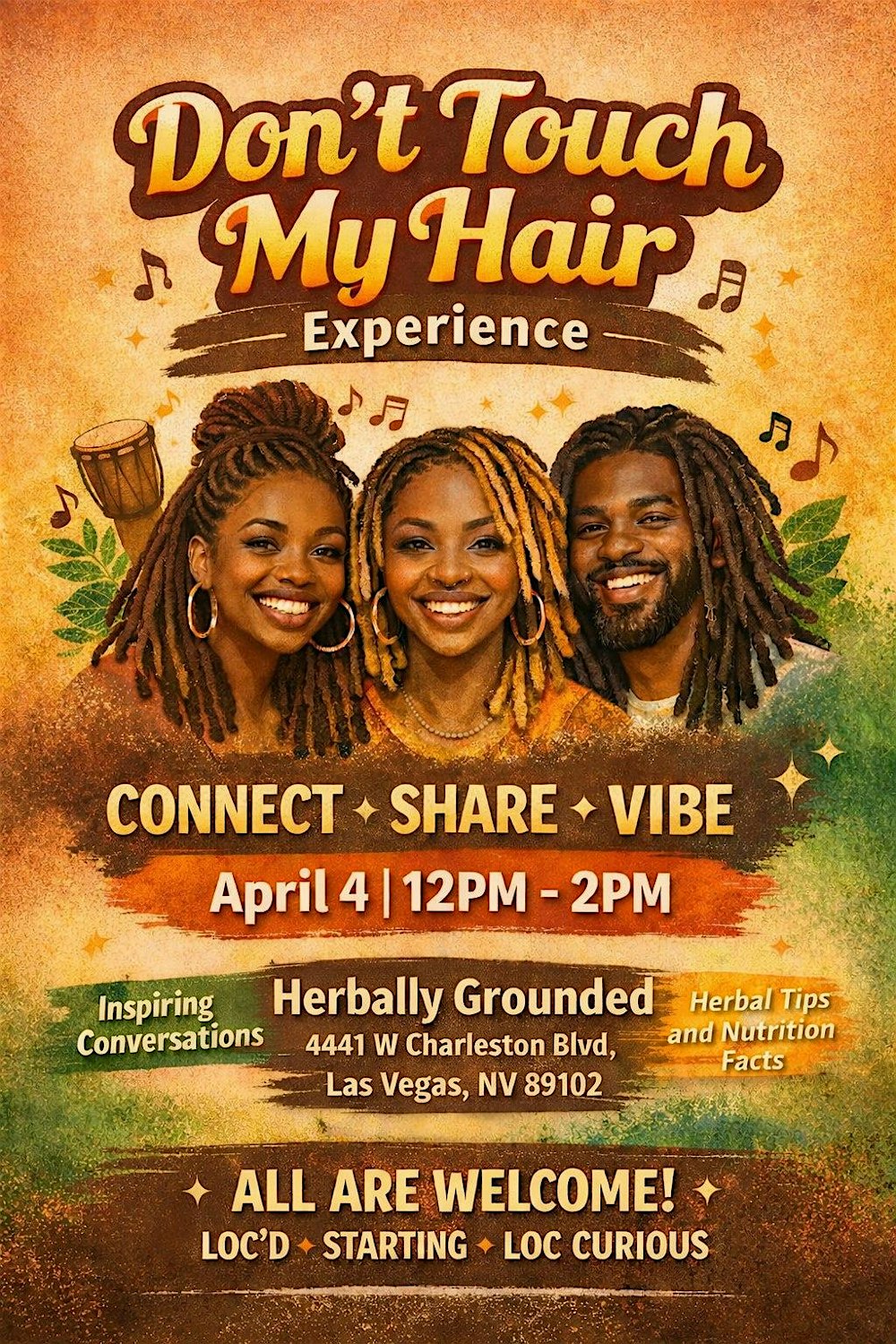 Eccentric GLOW  Presents  "Don't Touch My Hair" Experience